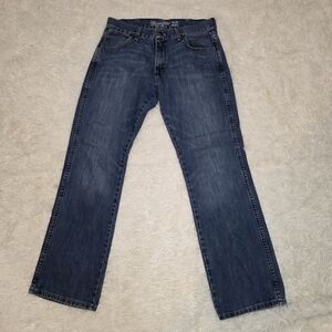 Wrangler Retro Slim Boot Jeans Men's 32x32 Blue Bootcut Western Cowboy